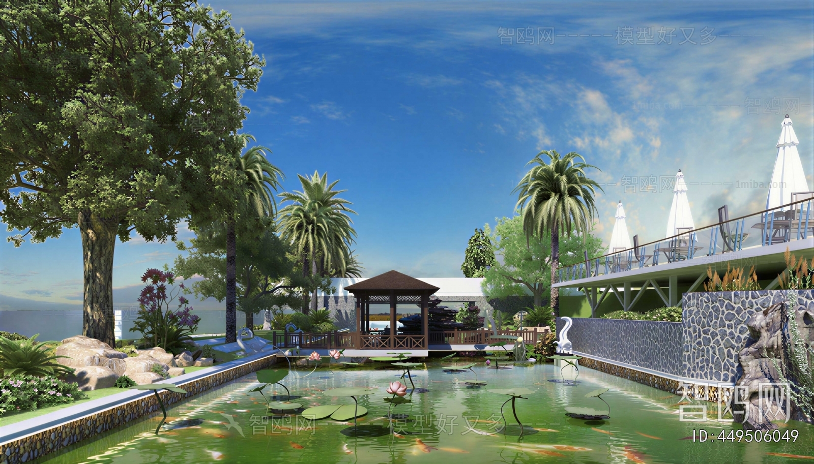 Chinese Style Courtyard/landscape