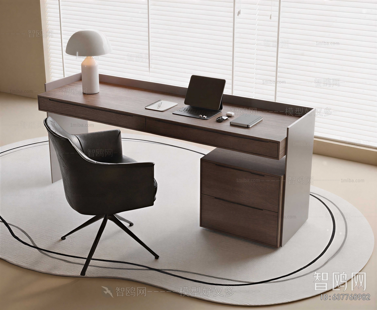 Modern Computer Desk And Chair