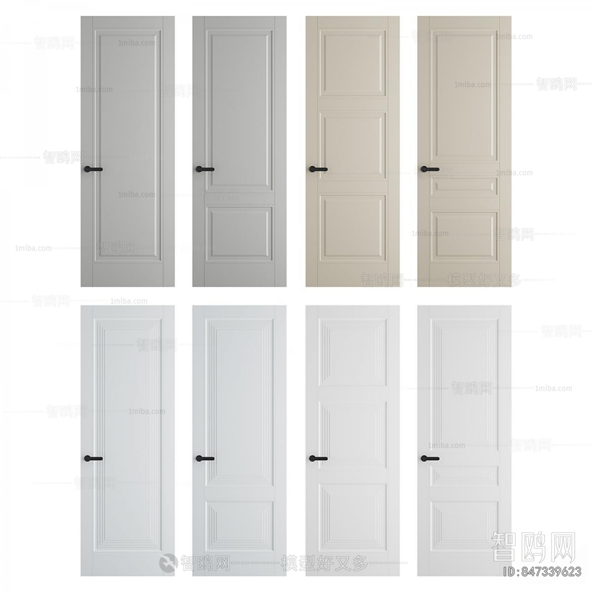 Modern Single Door
