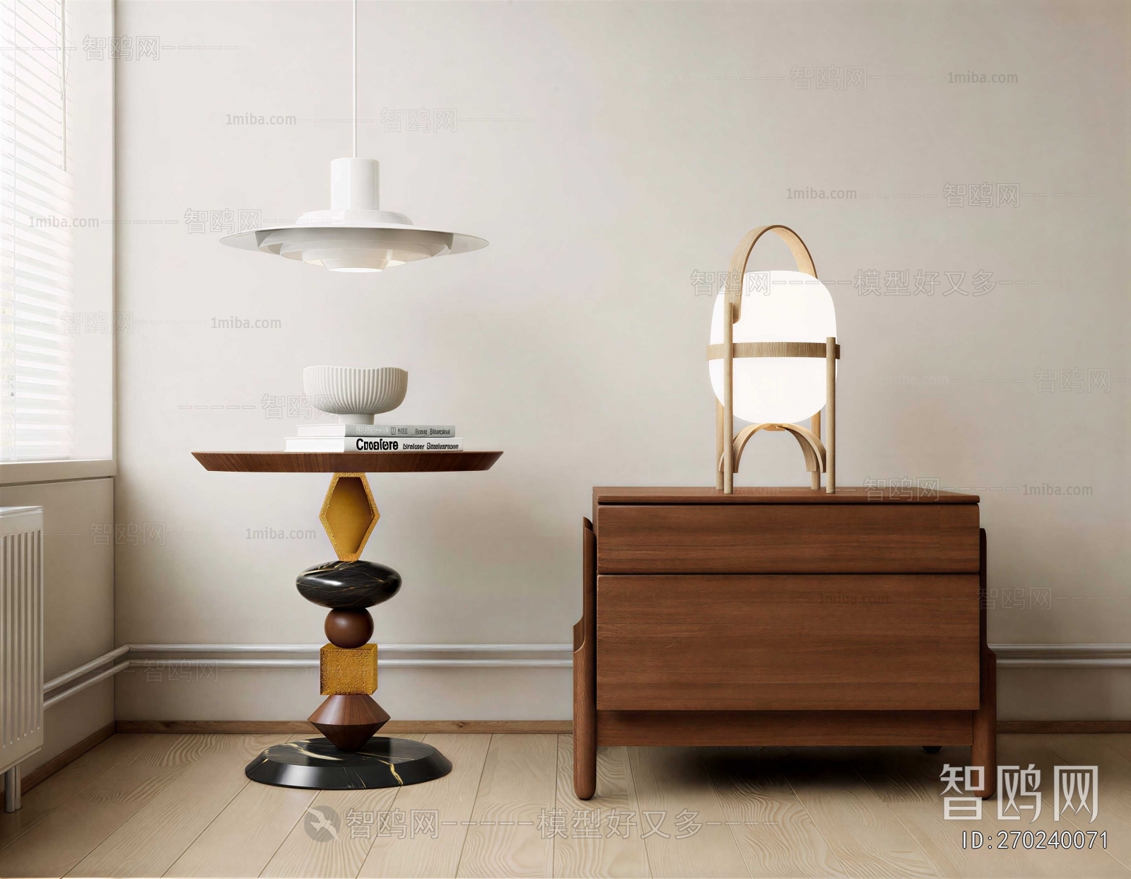 Modern Bedside Cupboard