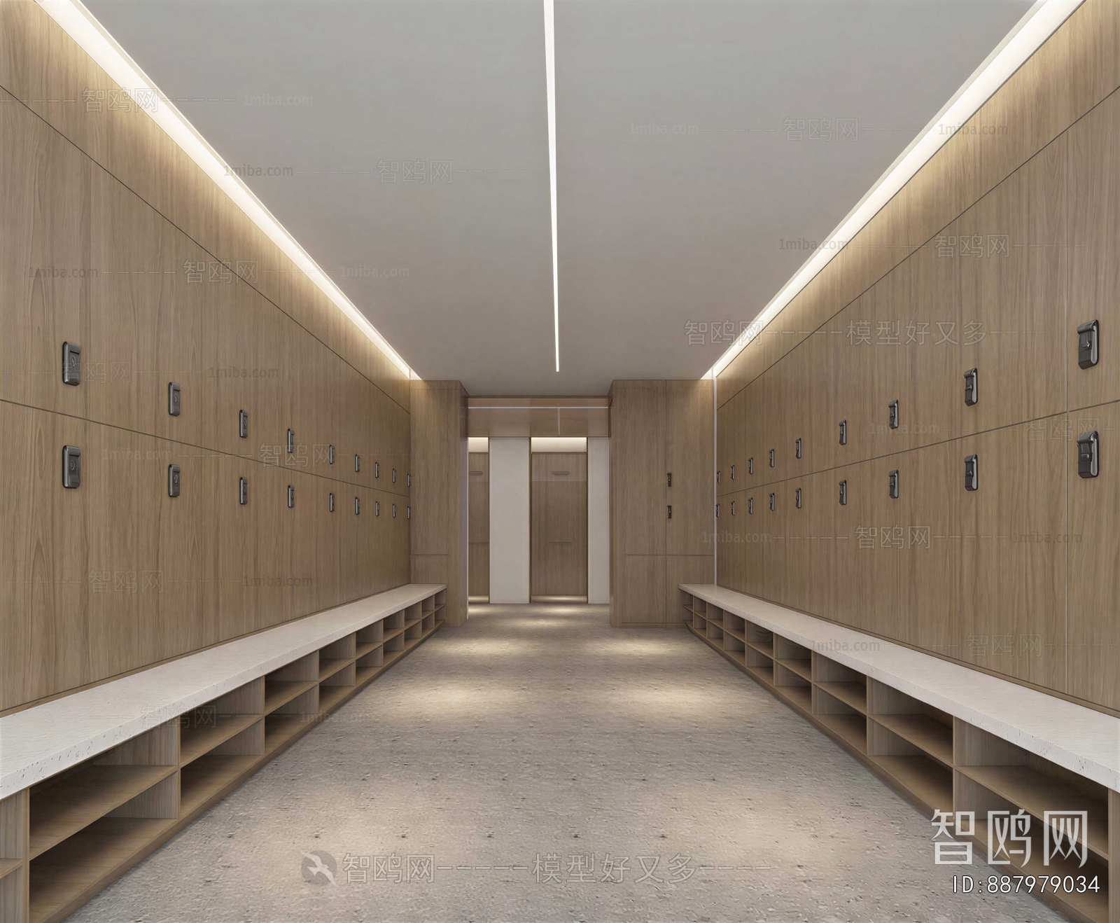 Modern Changing Room