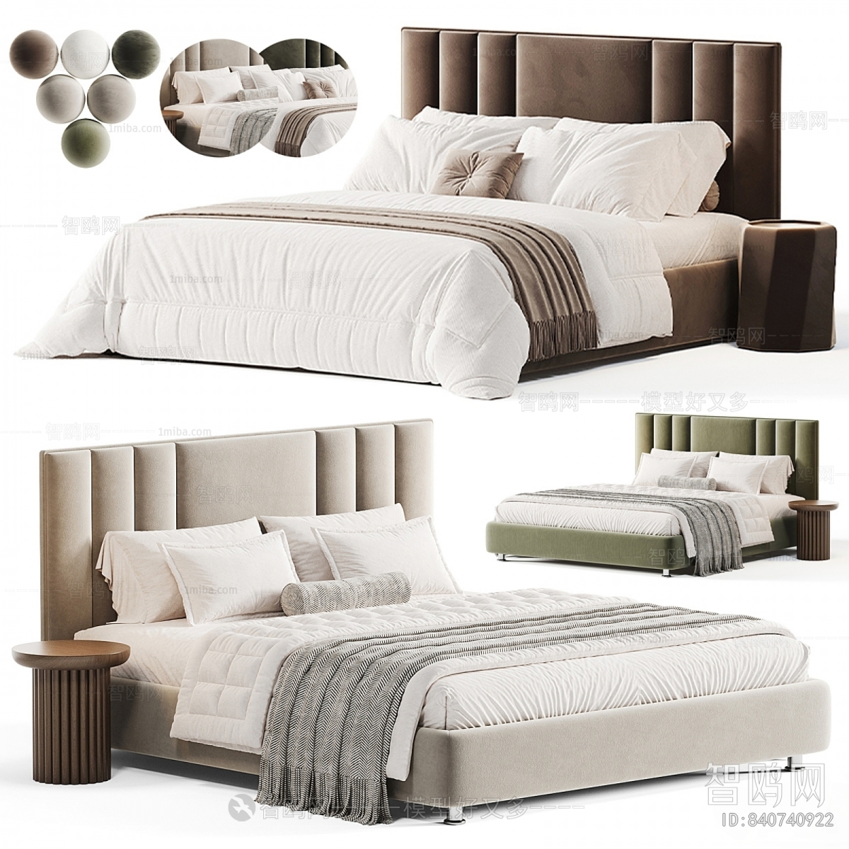 Modern Double Bed