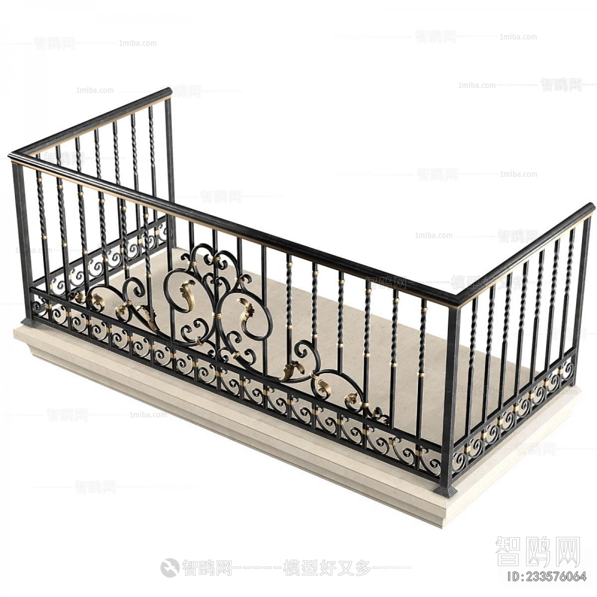 Simple European Style Guardrail