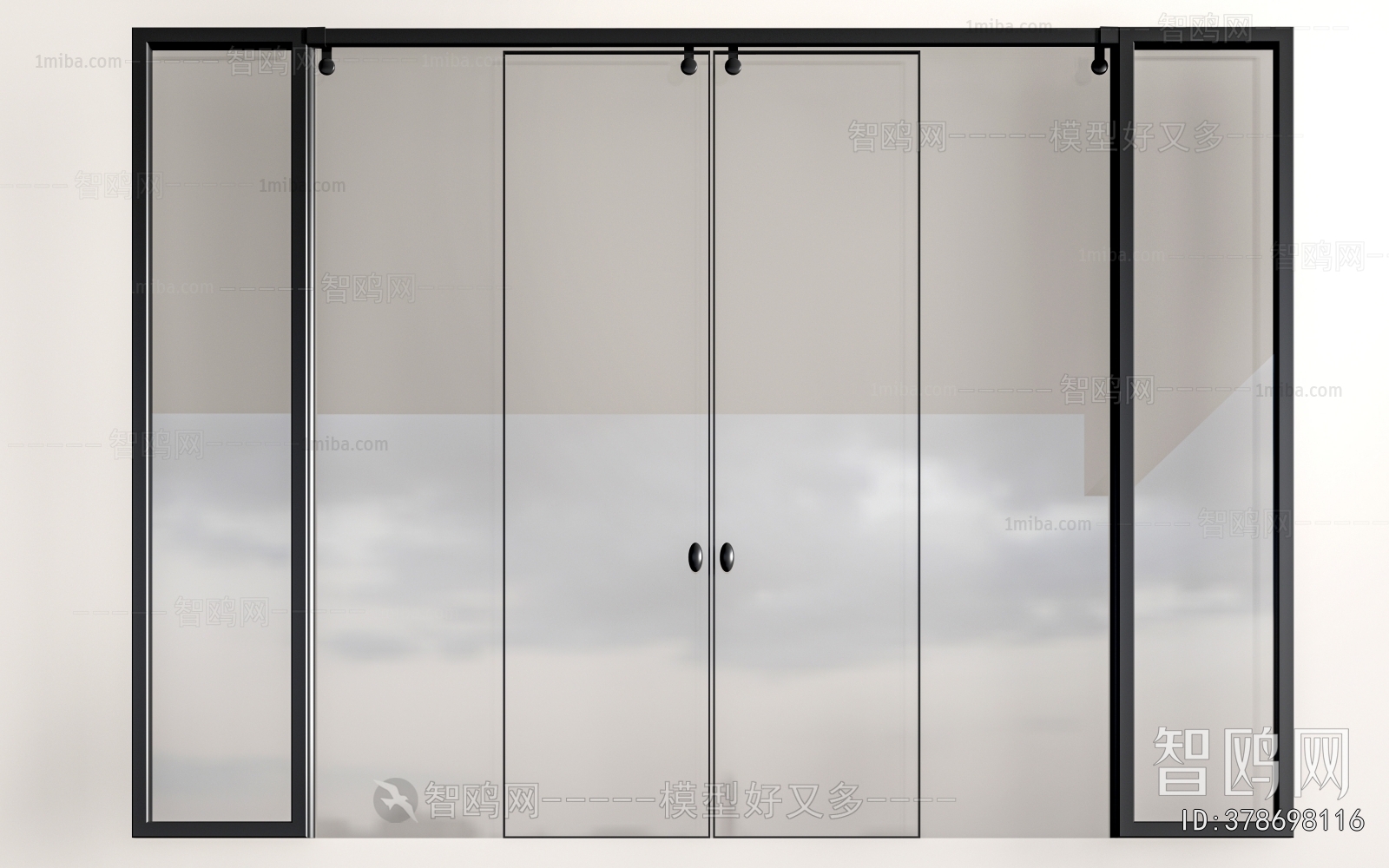 Modern Double Door