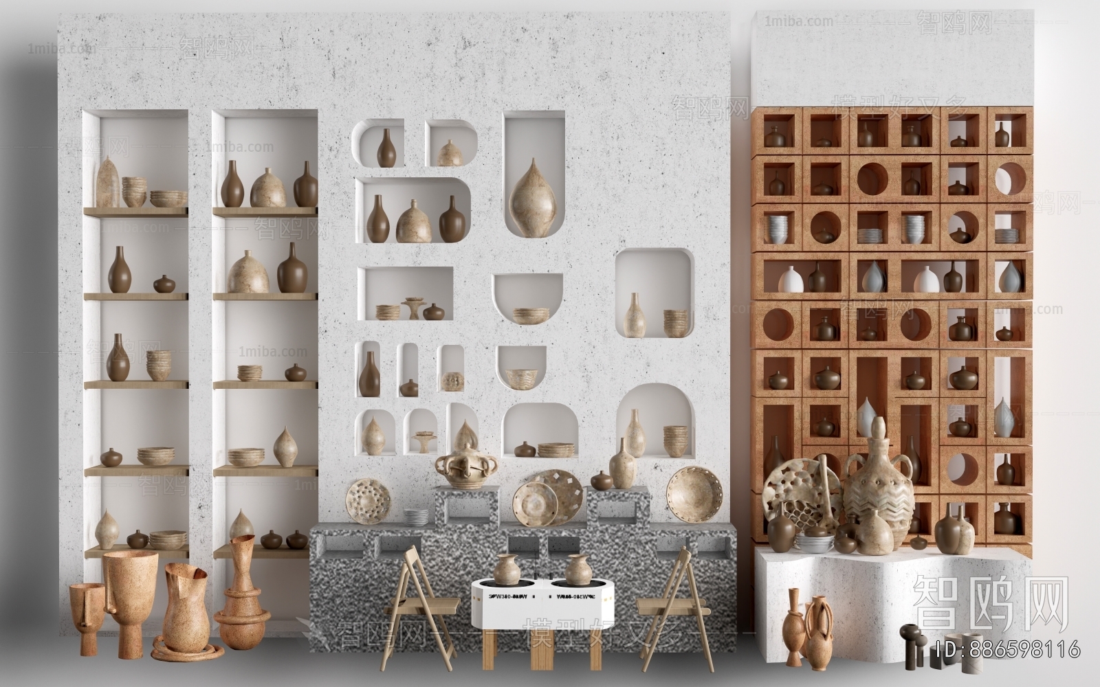 Modern Clay Pot