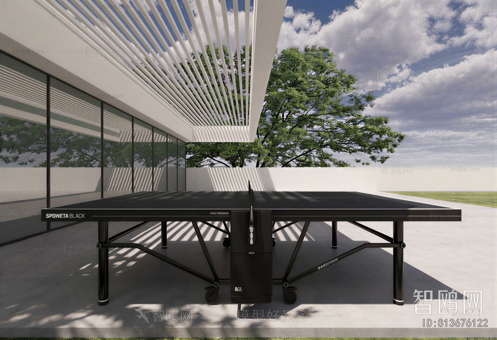 Modern Courtyard/landscape