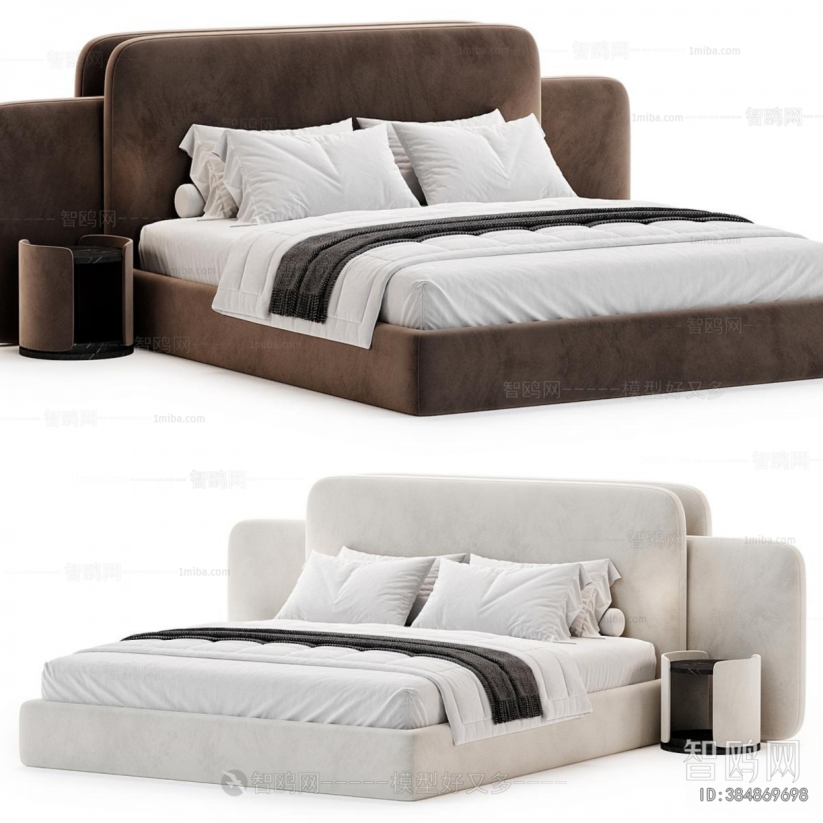 Modern Double Bed