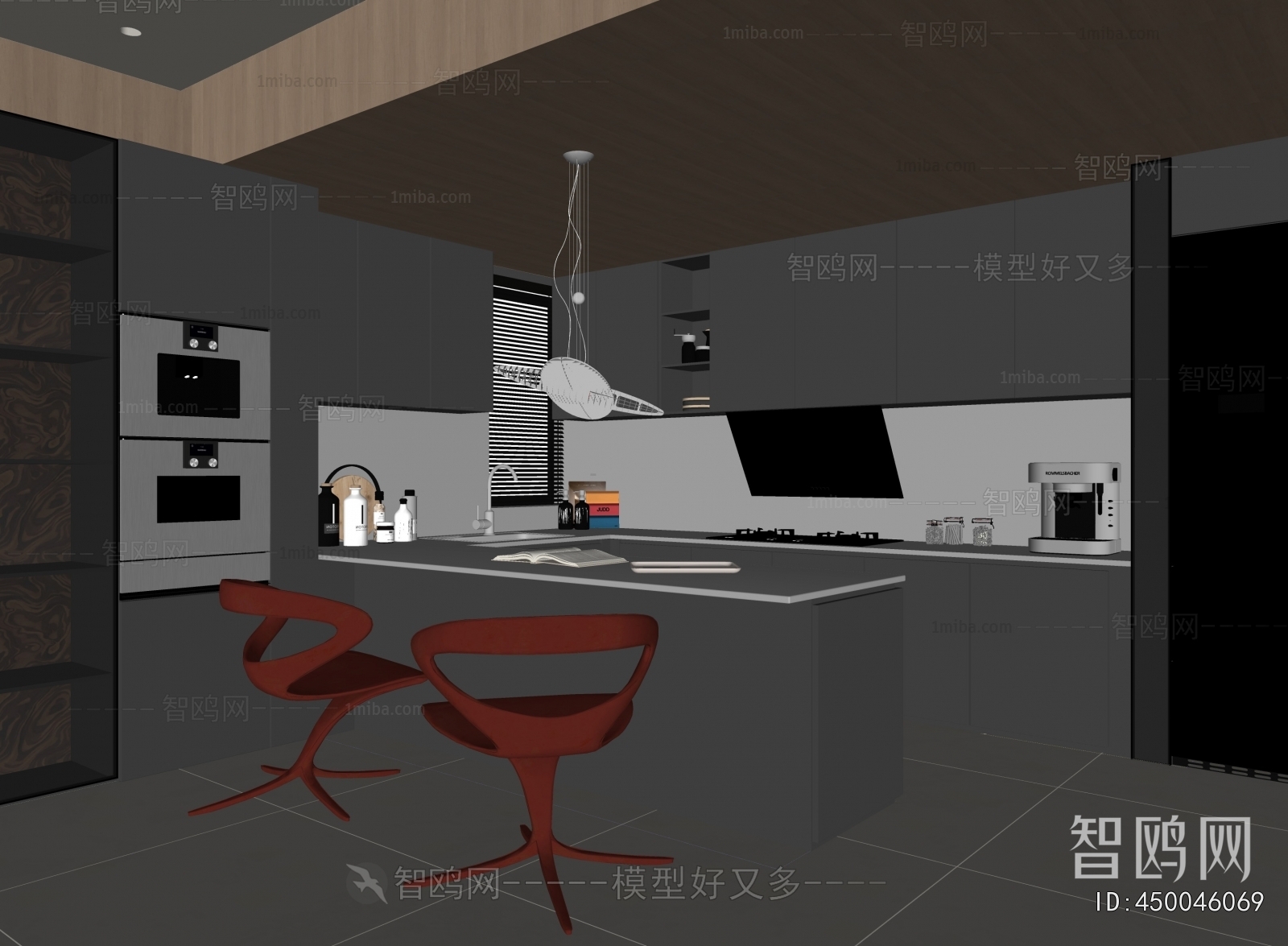 Modern Open Kitchen