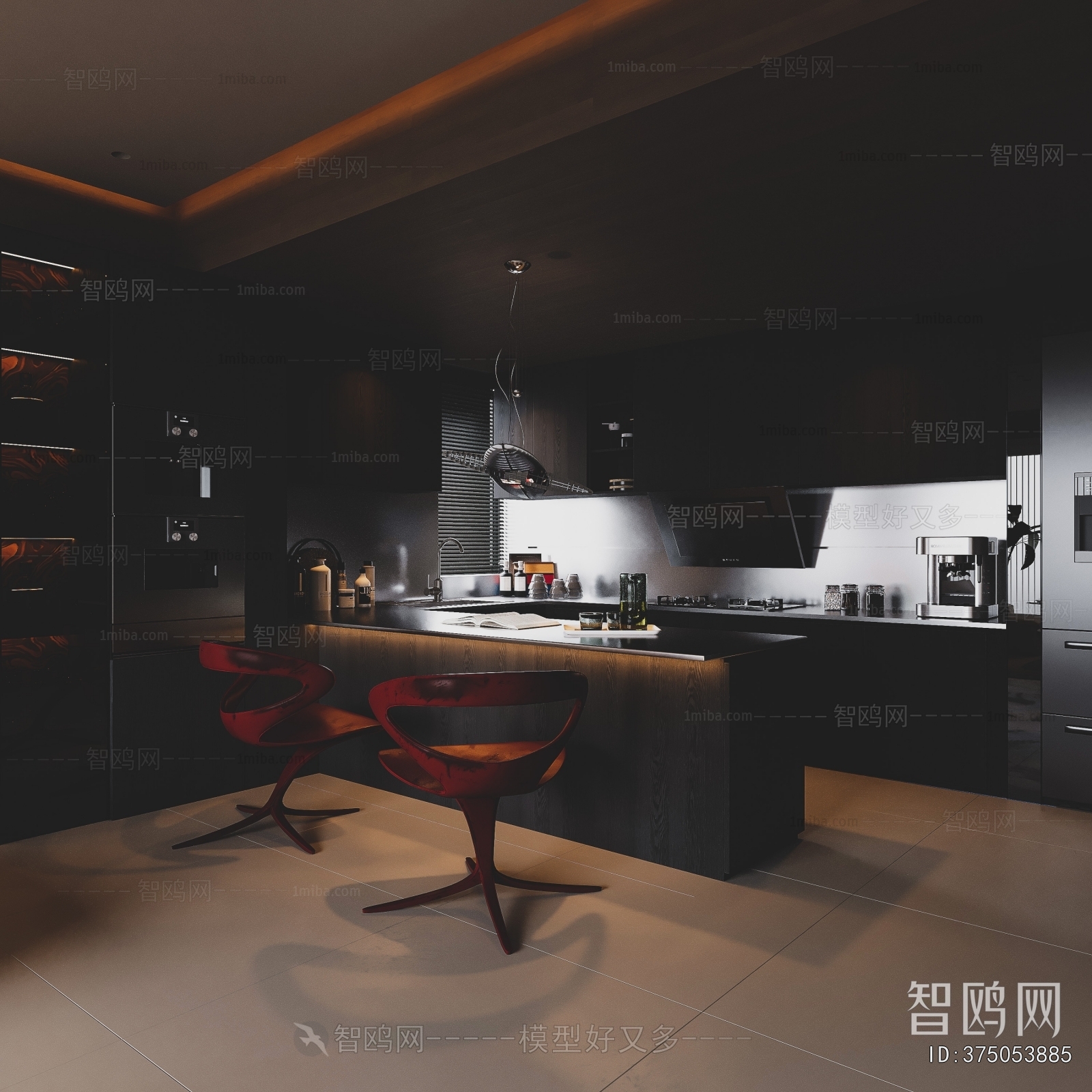 Modern Open Kitchen