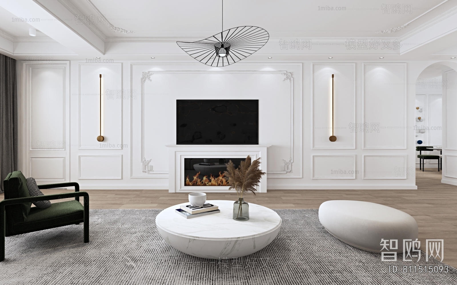 French Style A Living Room