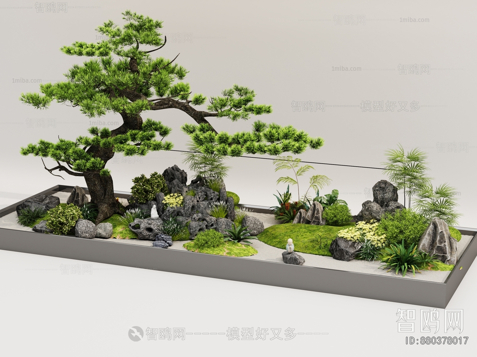 New Chinese Style Plant Landscaping