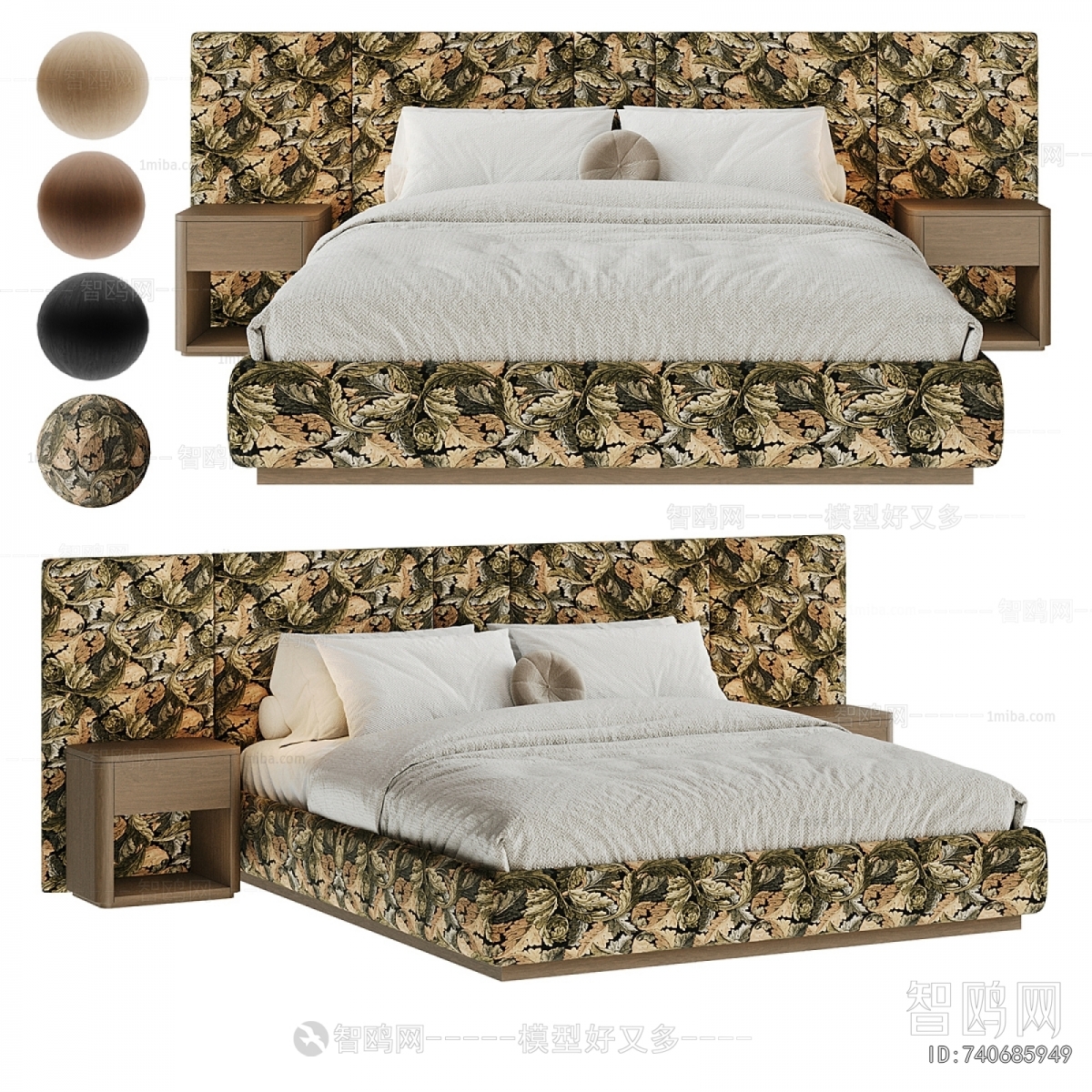 Modern Double Bed
