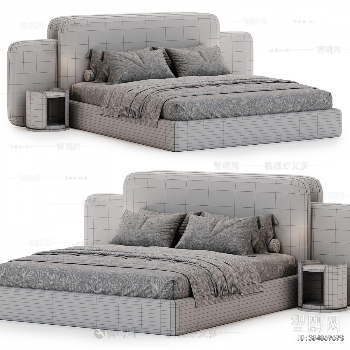 Modern Double Bed