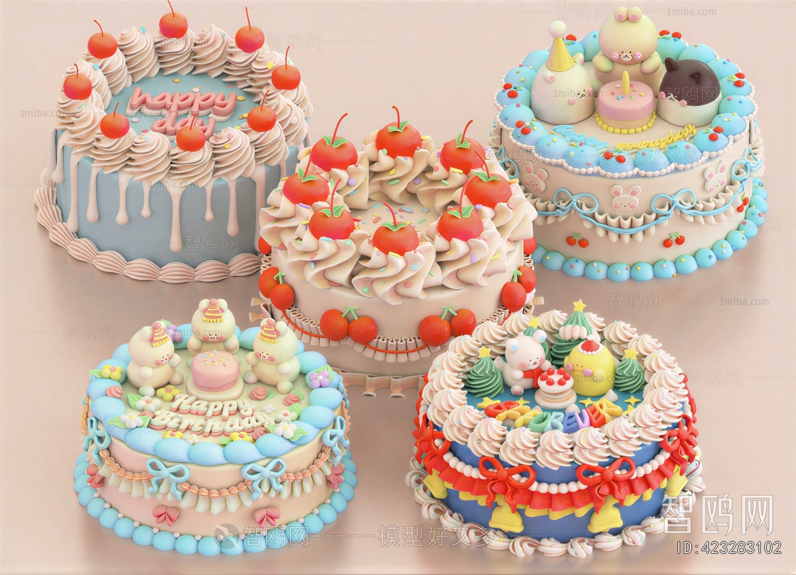 Modern Bread Cake