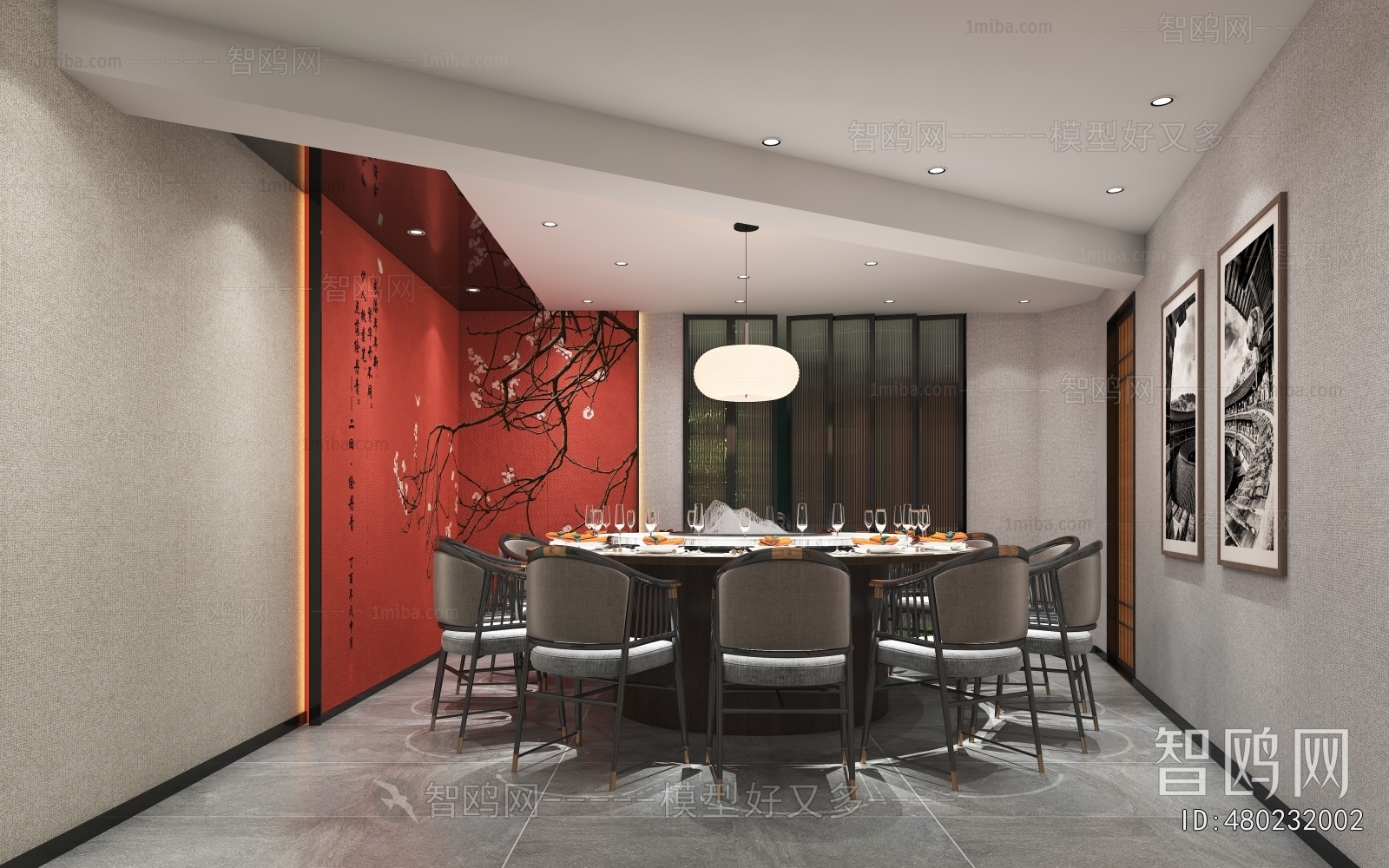 New Chinese Style Restaurant Box