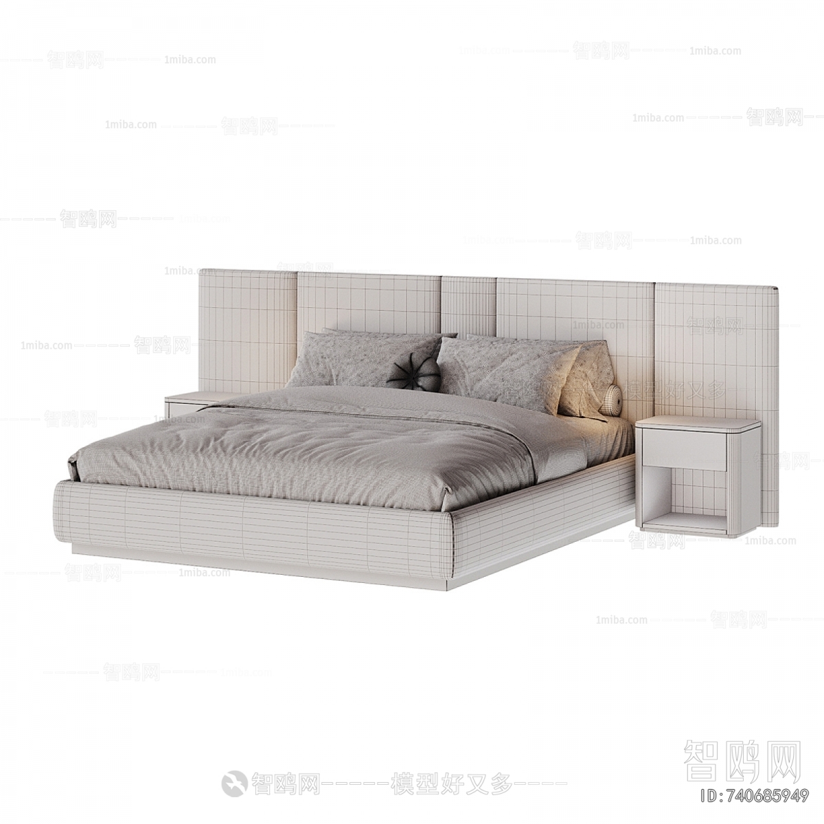 Modern Double Bed