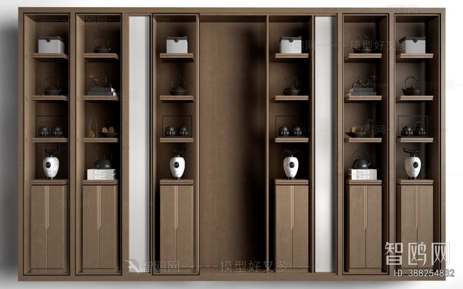 New Chinese Style Decorative Cabinet