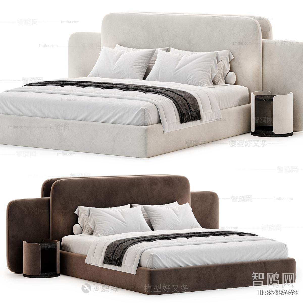 Modern Double Bed
