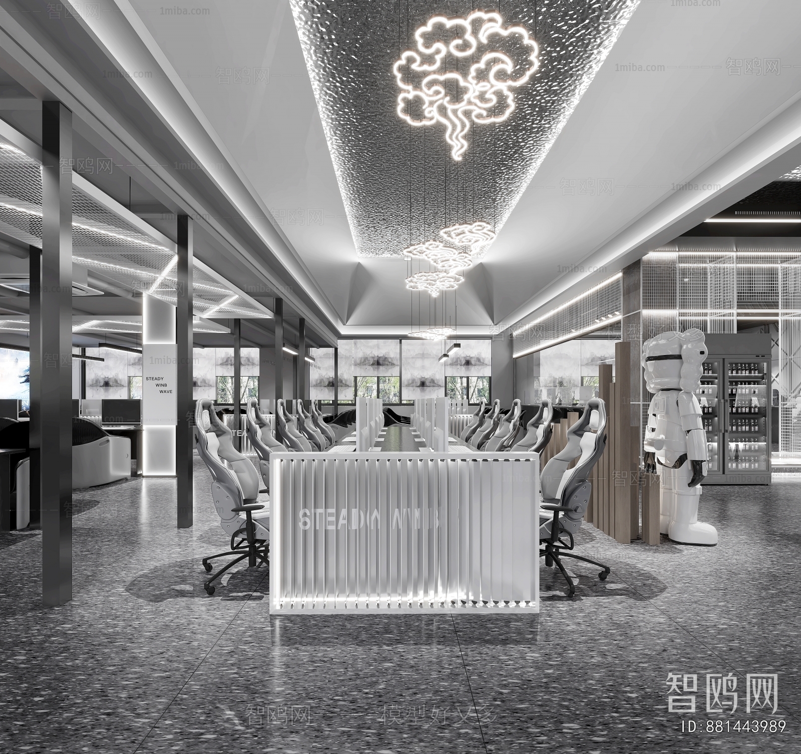 Modern Internet Cafe