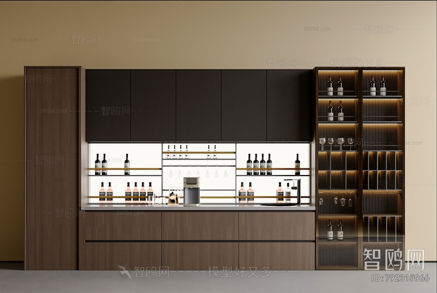 Modern Wine Cabinet
