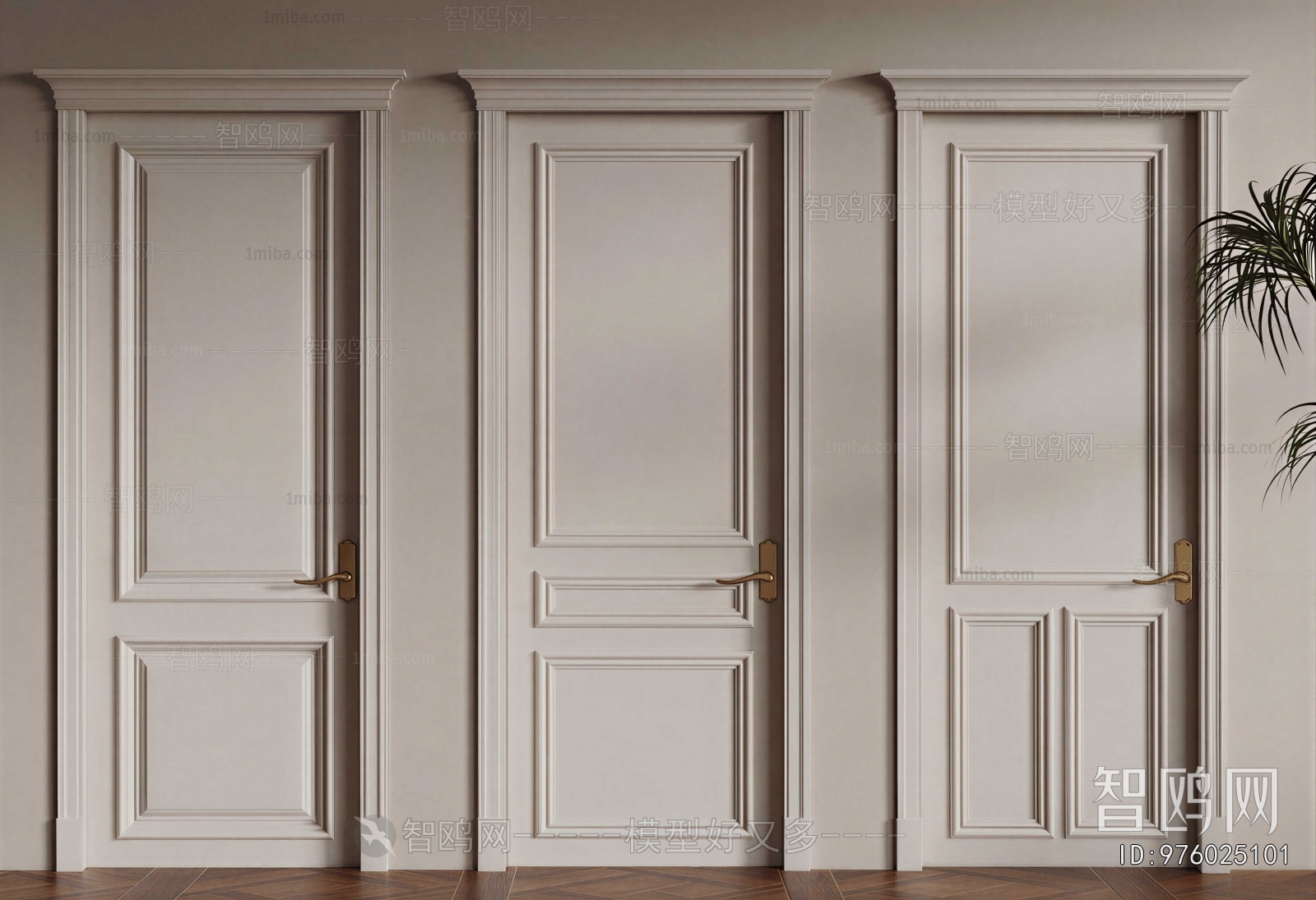 Modern Single Door