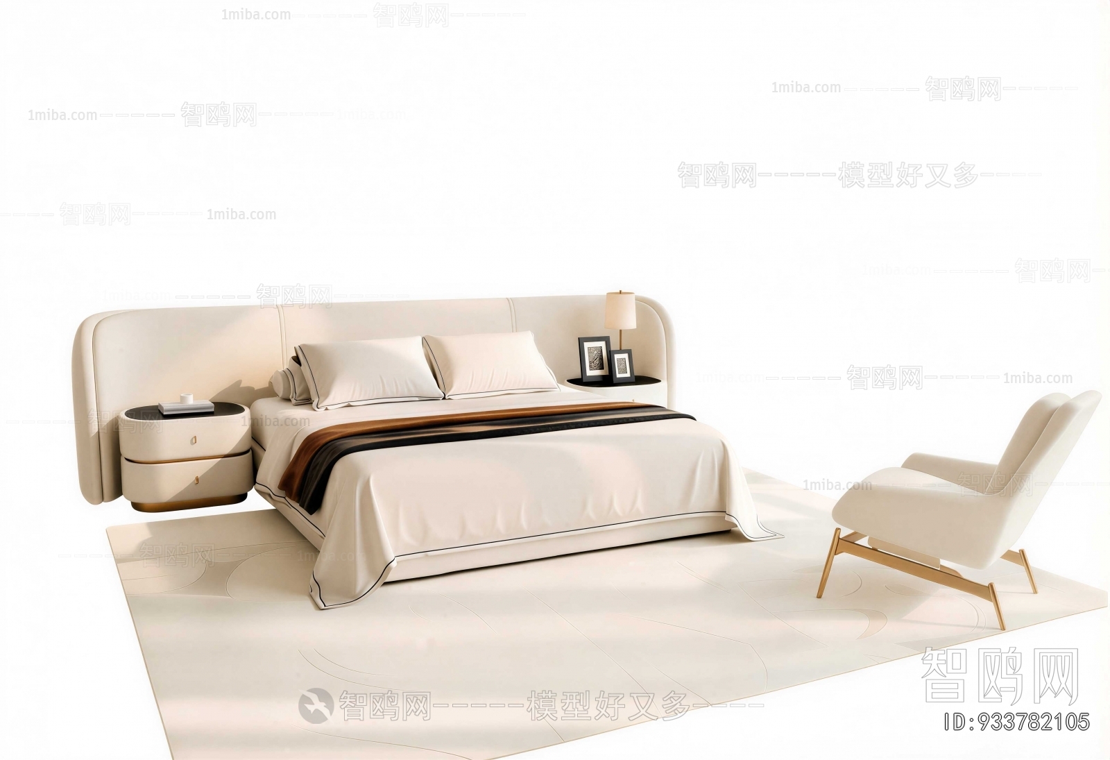 Modern Double Bed