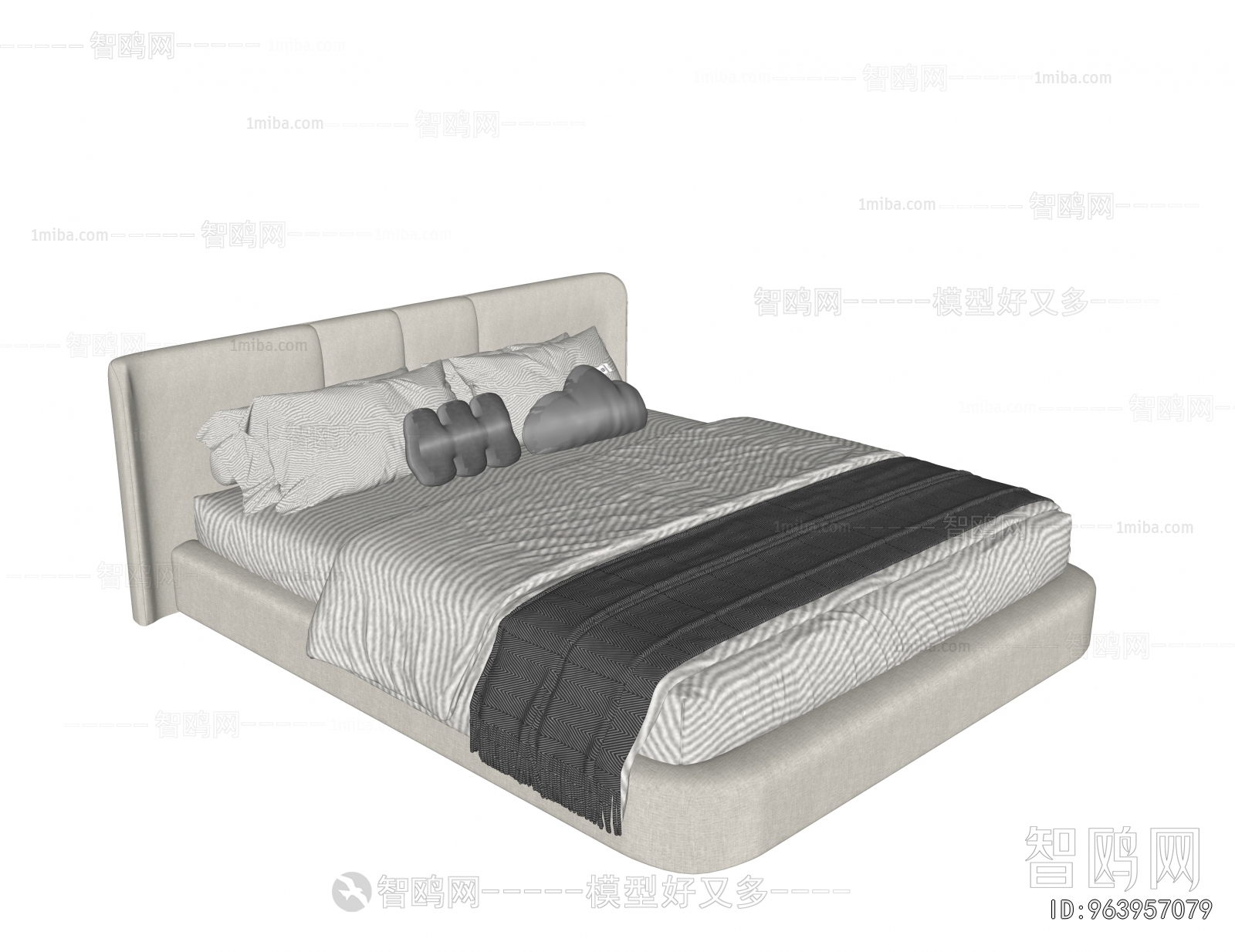 Modern Double Bed