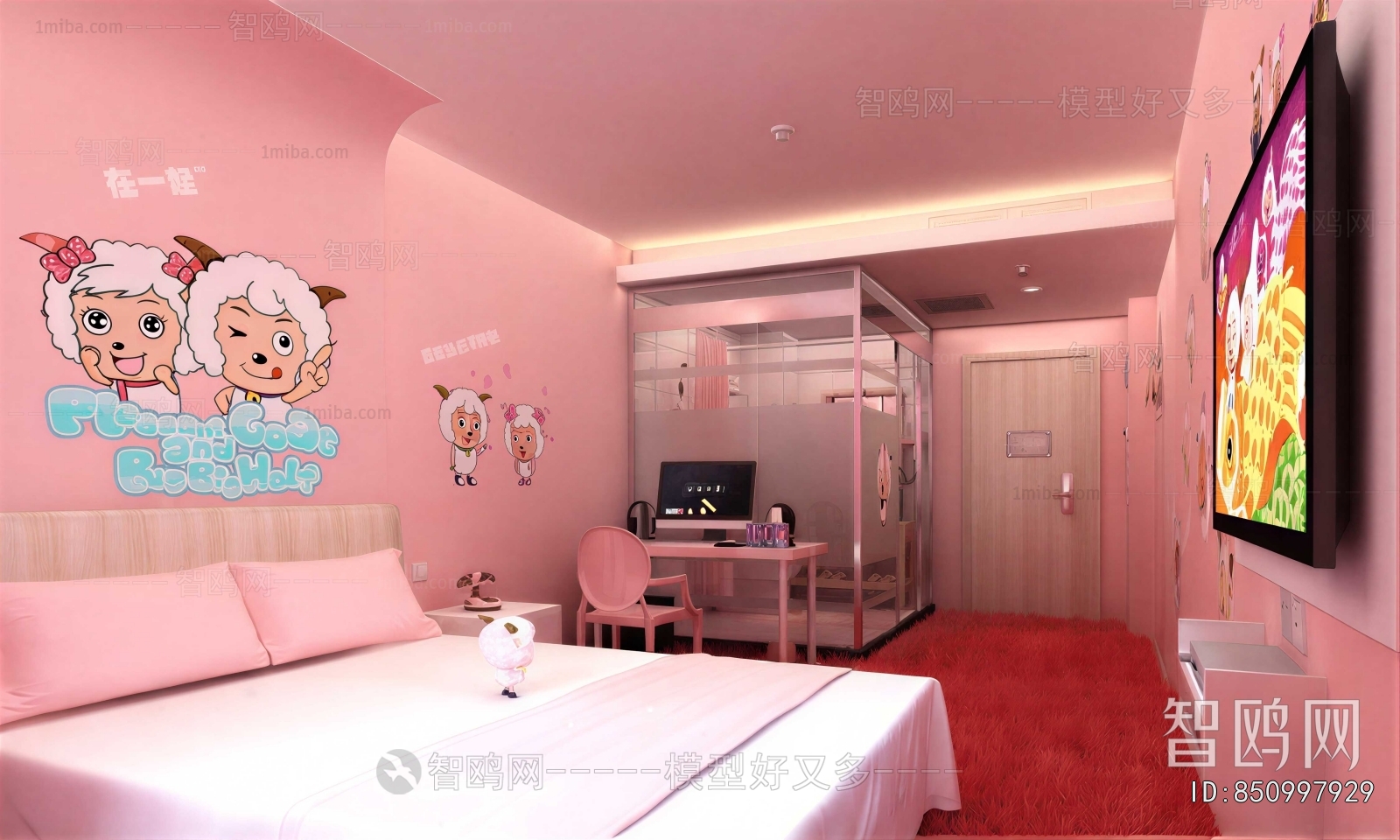 Modern Girl's Room Daughter's Room