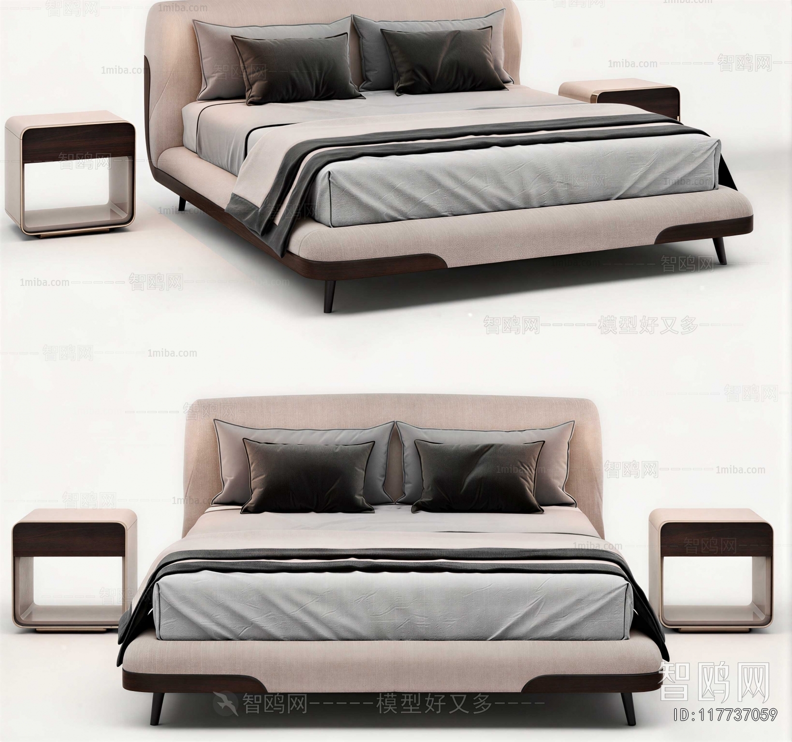 Modern Double Bed