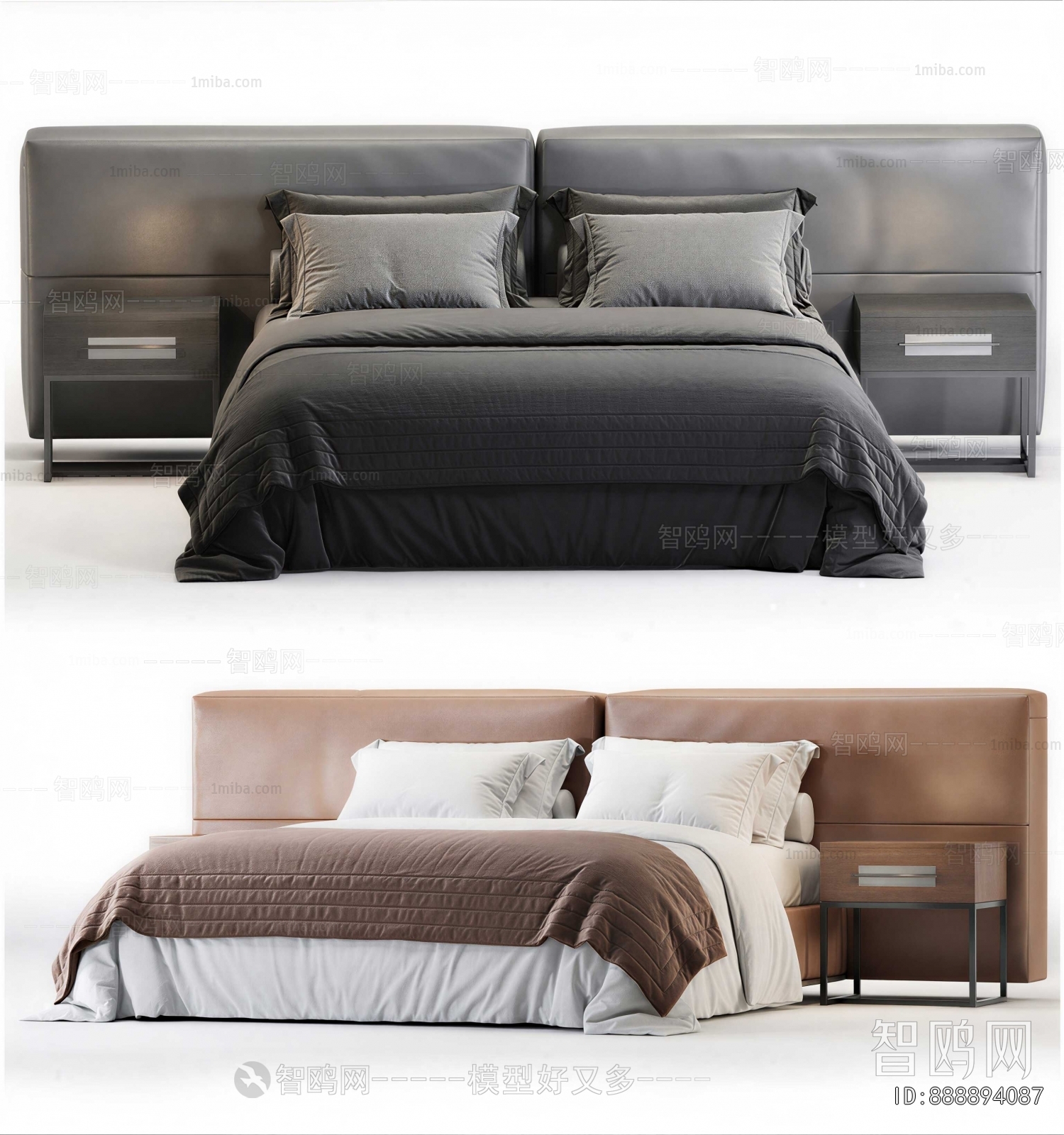Modern Double Bed