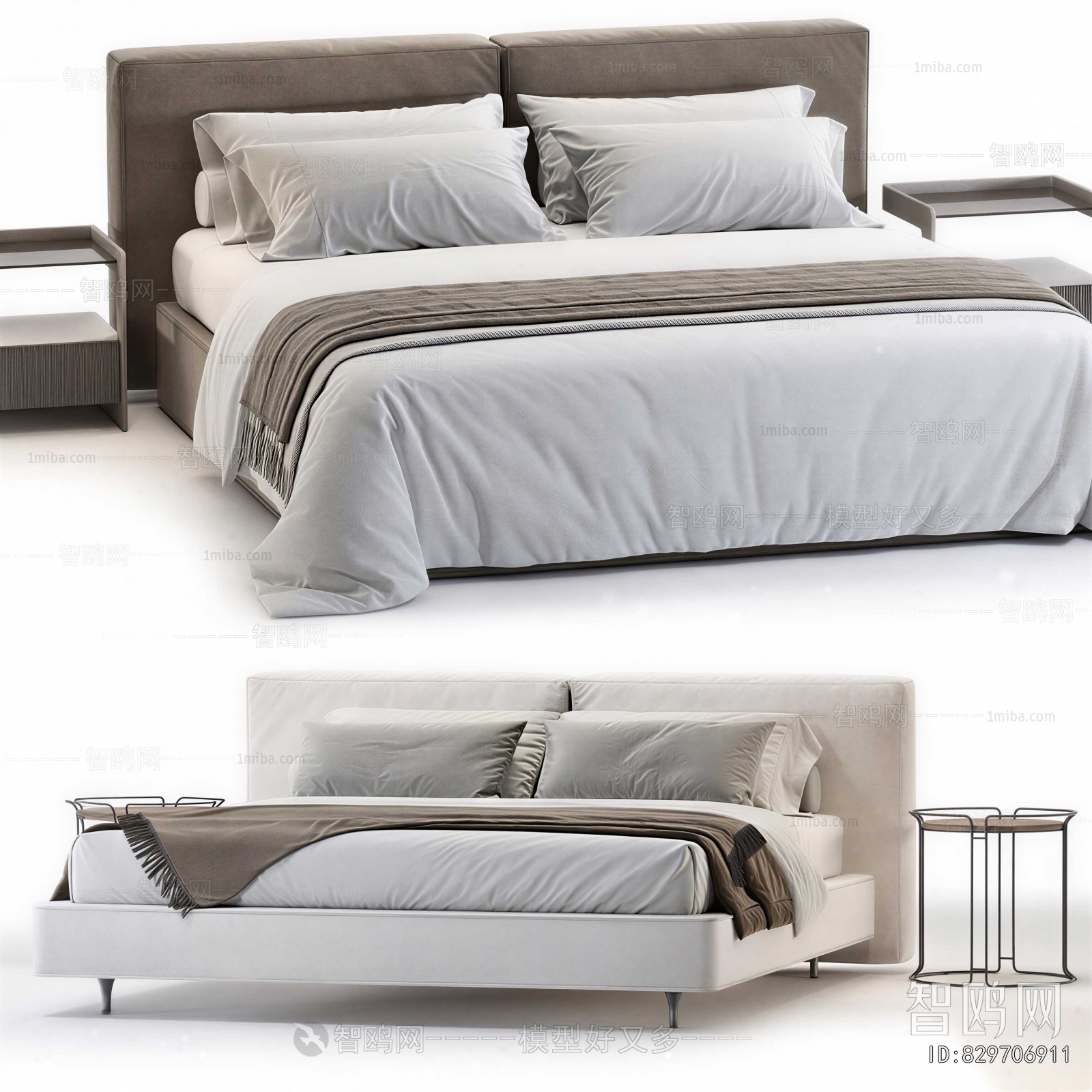 Modern Double Bed
