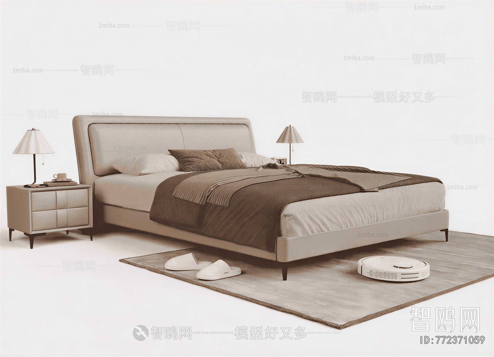 Modern Double Bed