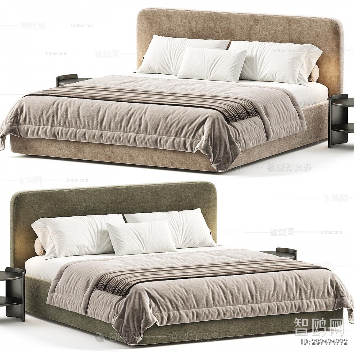 Modern Double Bed