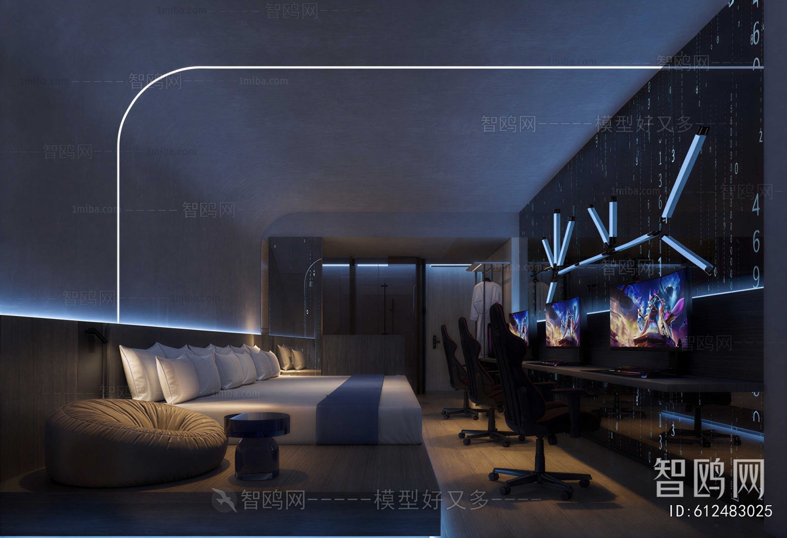 Modern Guest Room