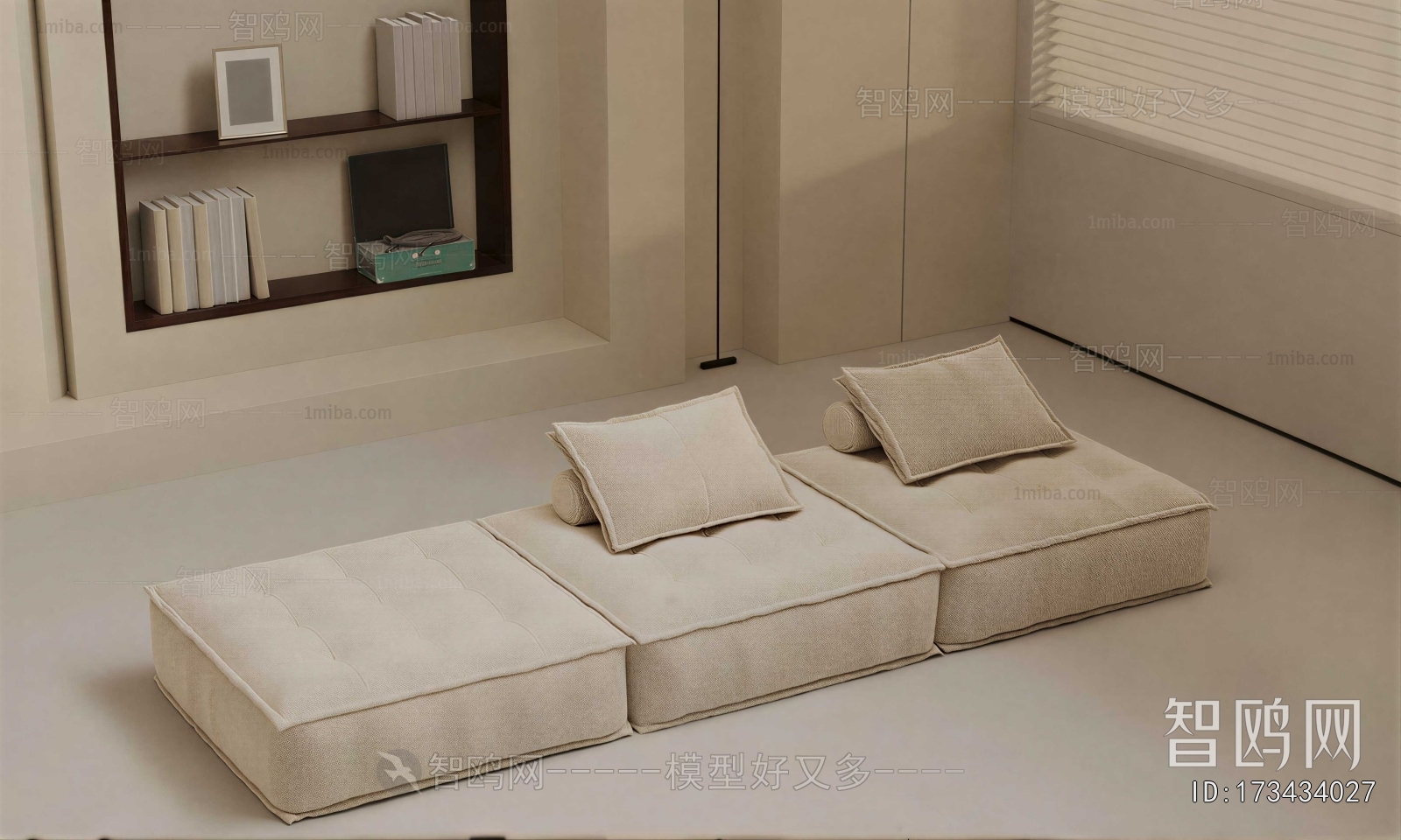 Modern Three-seat Sofa