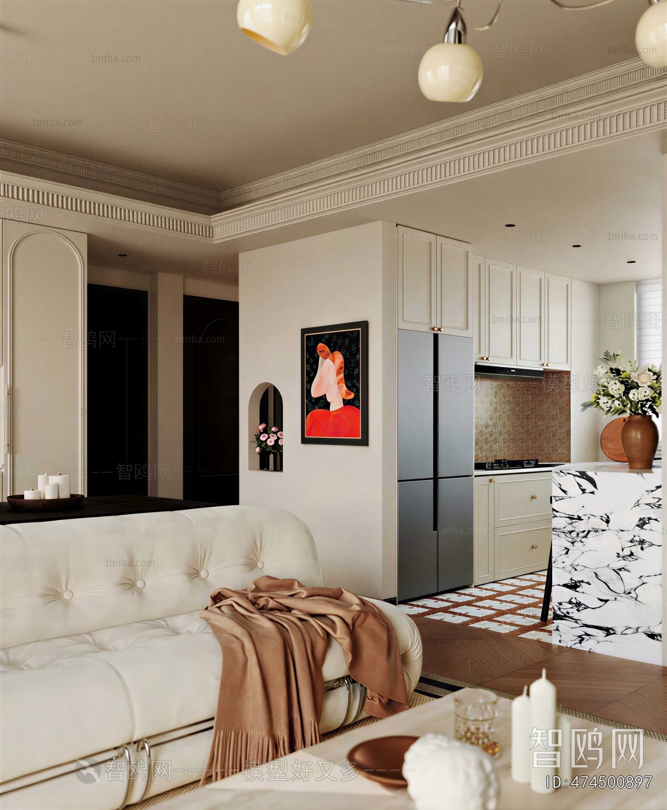 French Style A Living Room