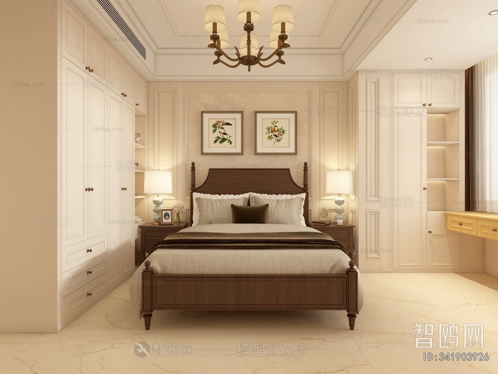 American Style Bedroom