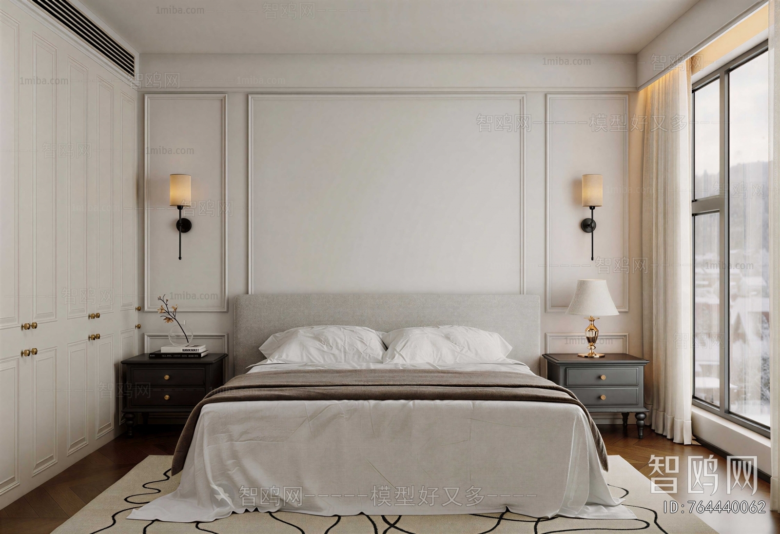 American Style Bedroom