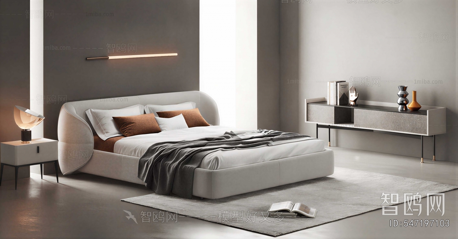 Modern Double Bed