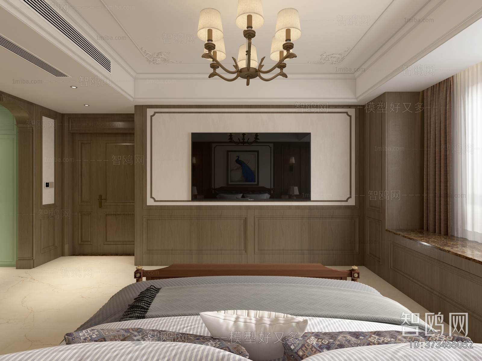 American Style Bedroom