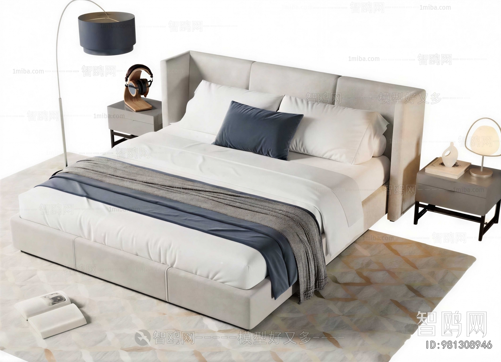 Modern Double Bed