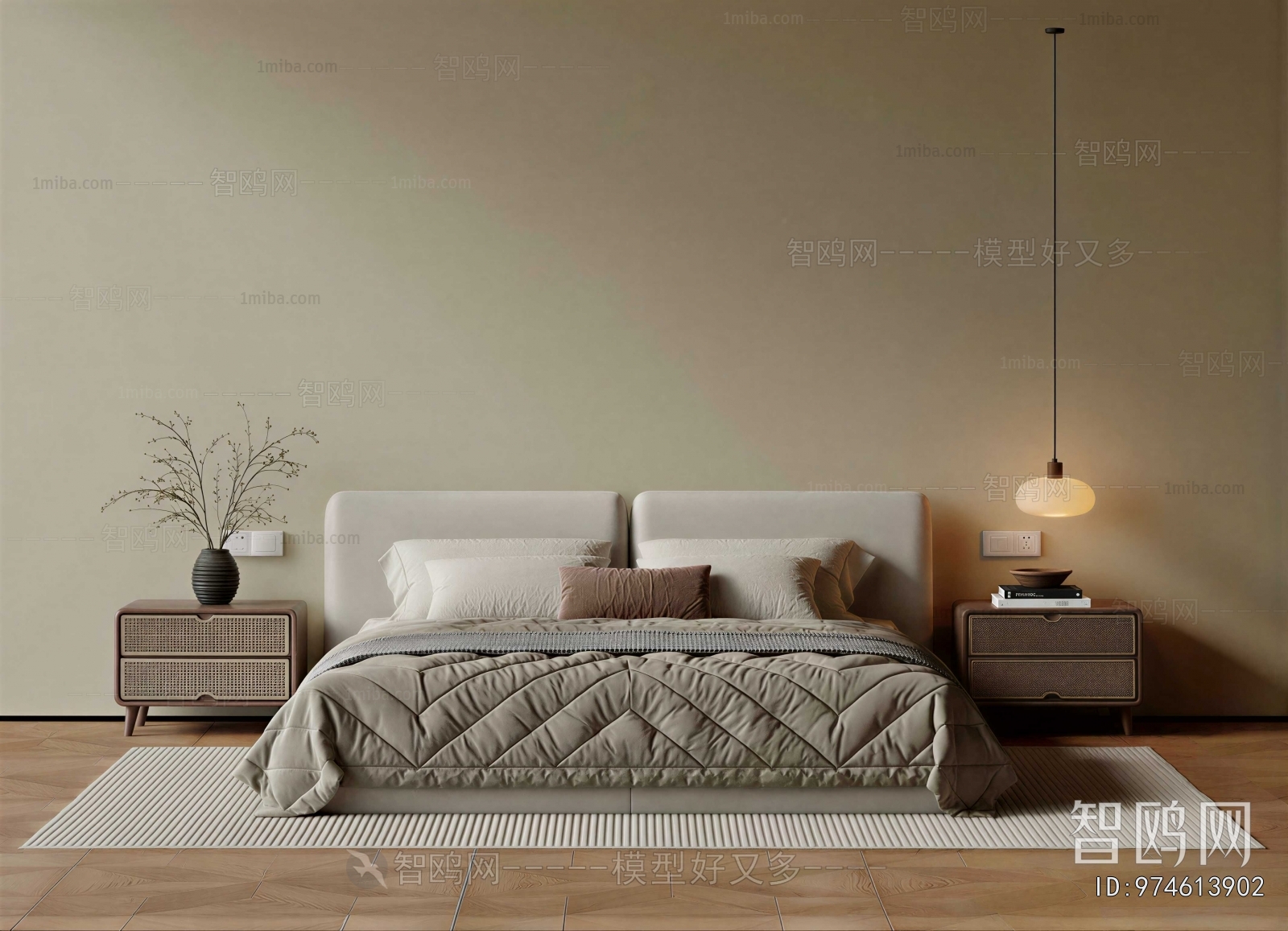 Modern Double Bed