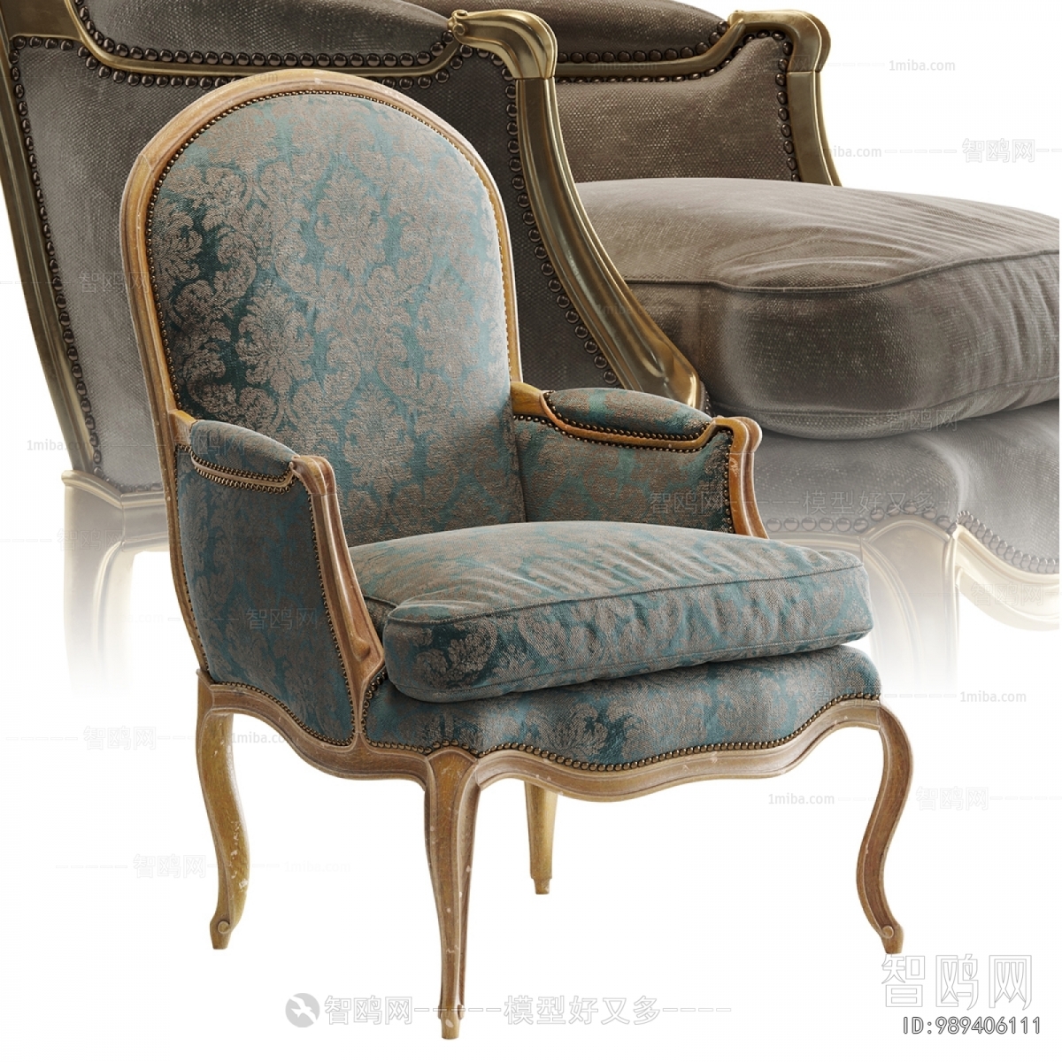 European Style Single Sofa