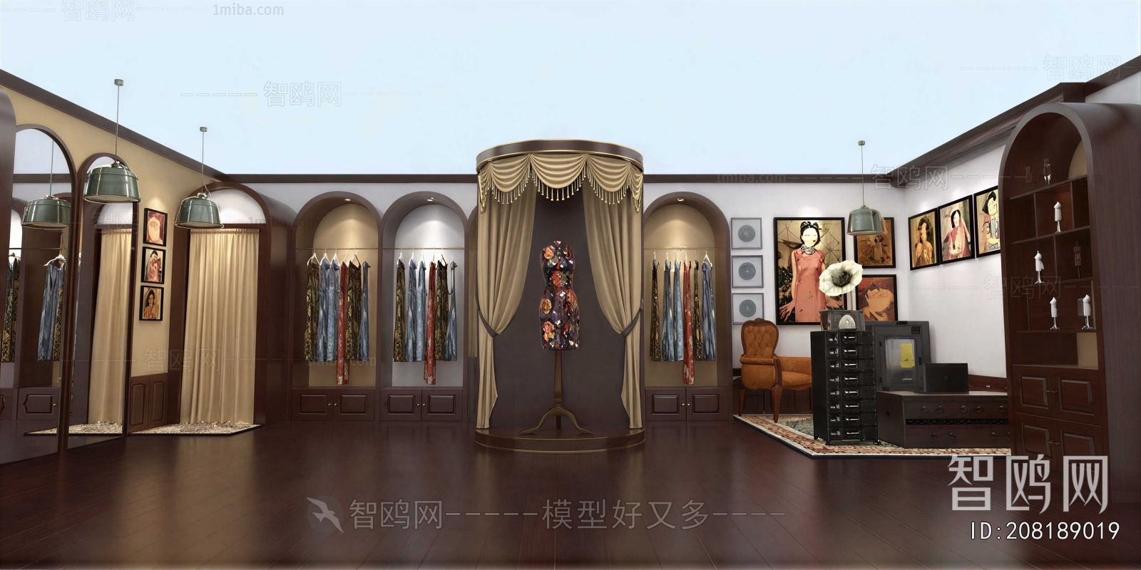 New Chinese Style Exhibition Hall