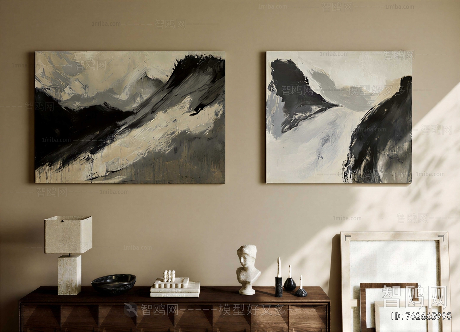 Wabi-sabi Style Painting