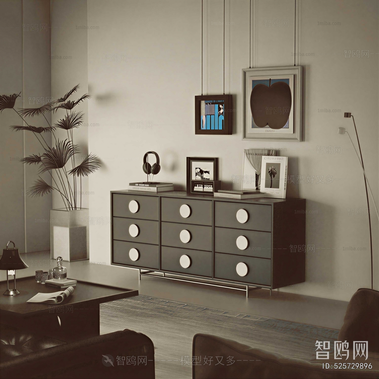 Modern Side Cabinet