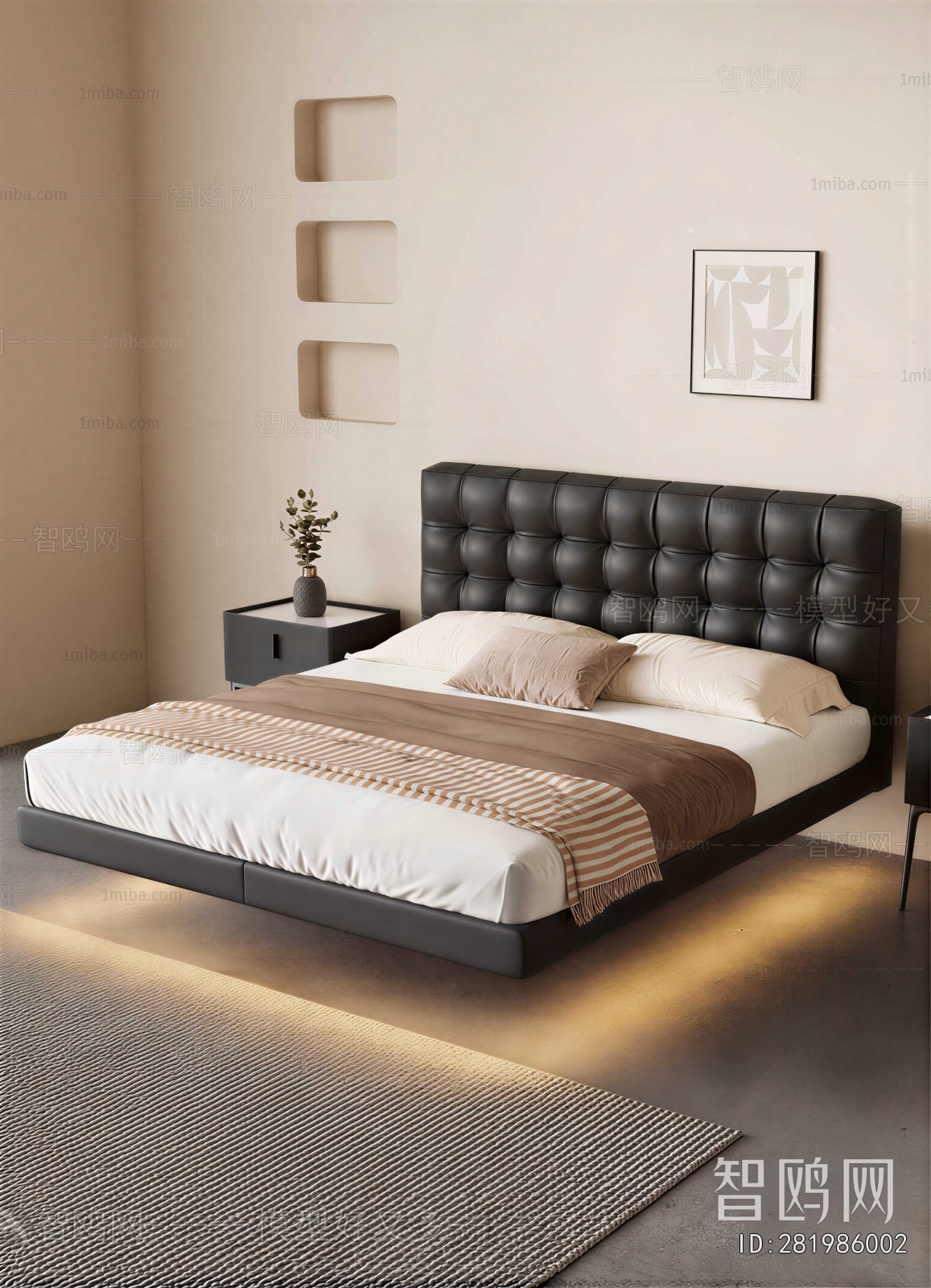 Modern Double Bed