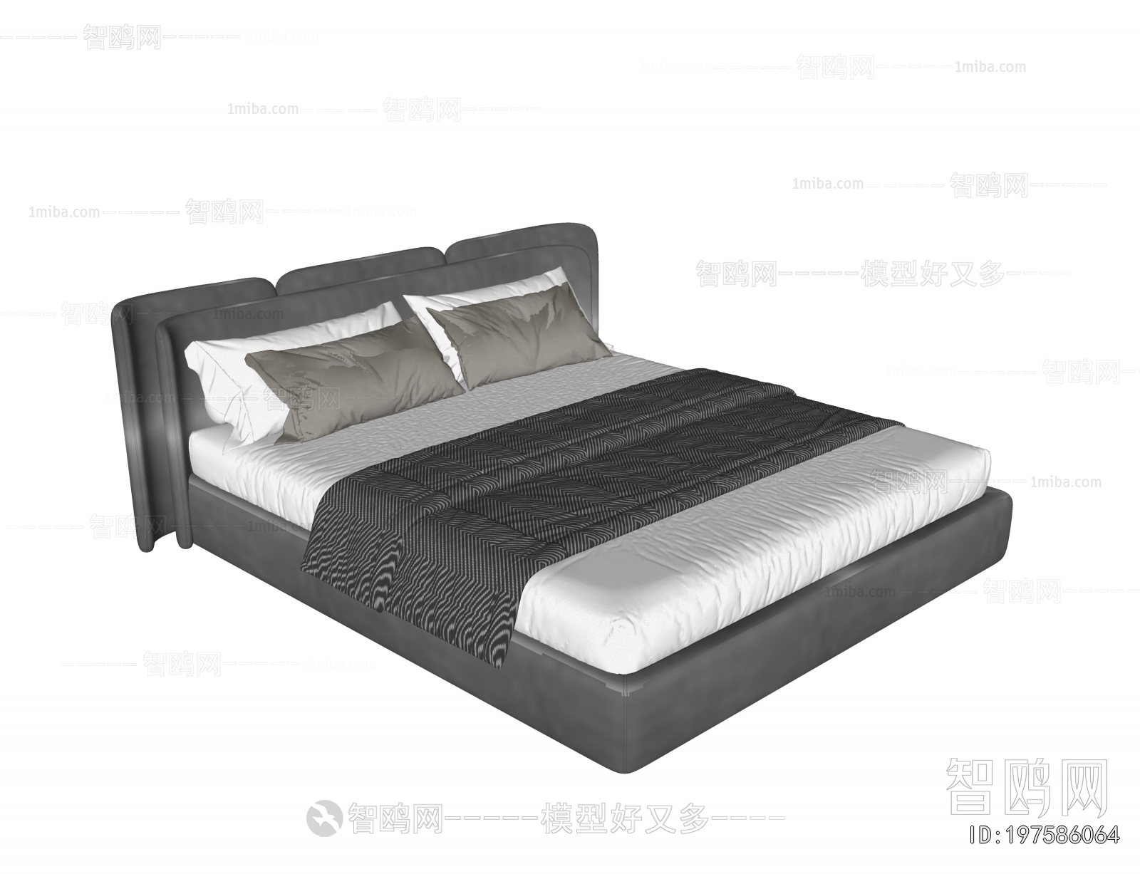 Modern Double Bed