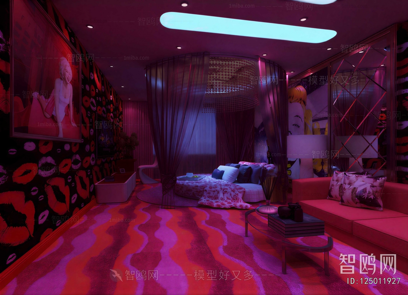 Modern Guest Room