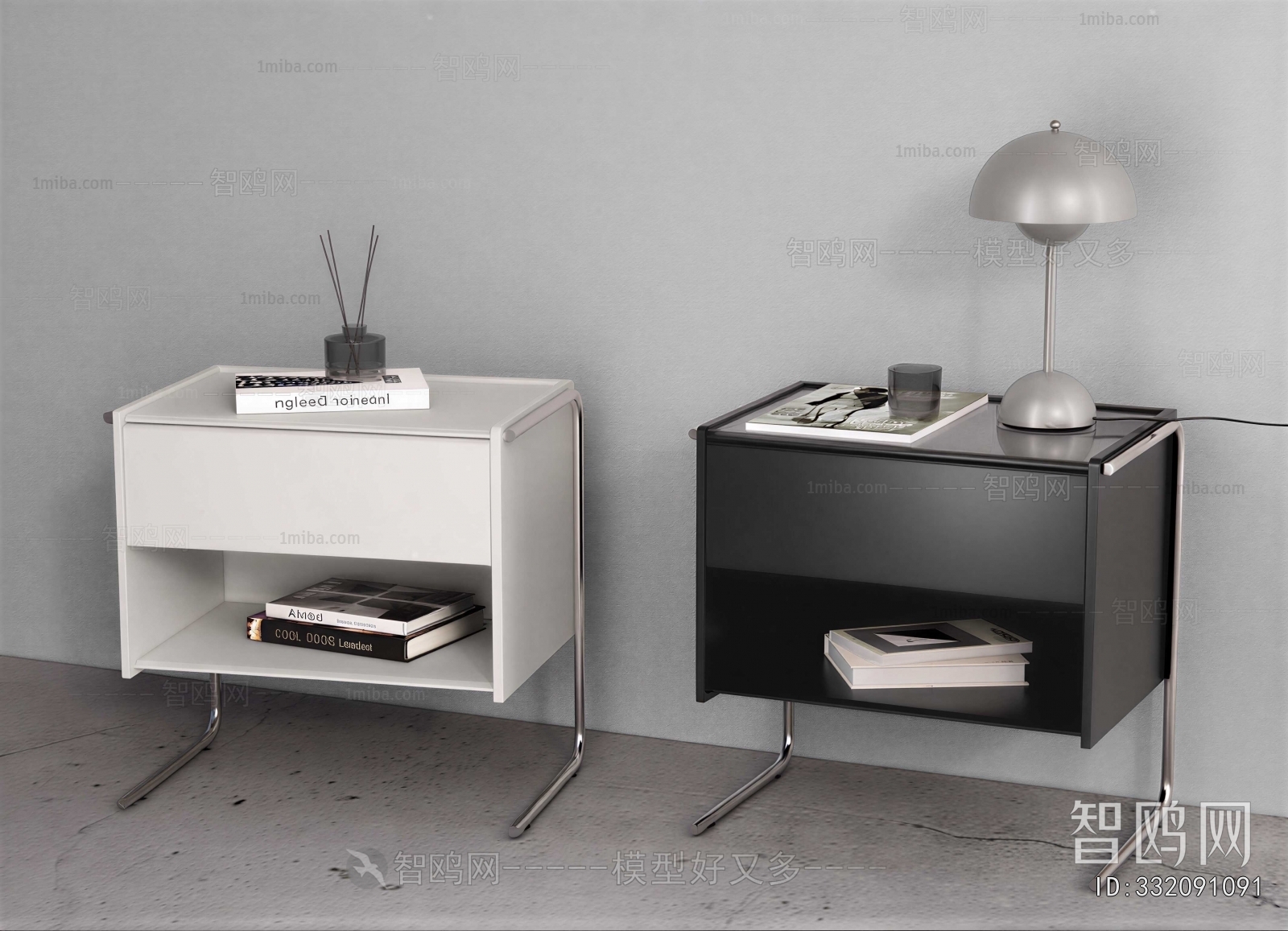 Modern Bedside Cupboard